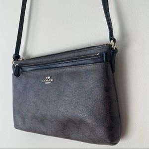 Coach Signature Crossbody with slim organizer